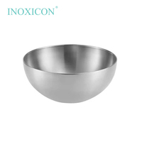Ensemble de bols de préparation et de service pour la cuisine, pour la cuisson, la soupe de nouilles coréenne et le mélange de salades, design moderne, acier inoxydable écologique