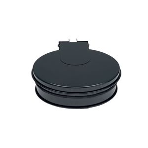 ถังขยะสแตนเลสทนทานเคลือบผงสำหรับใช้งานกลางแจ้งตัวเลือกการติดตั้งแบบยืดหยุ่นฮาร์ดแวร์ติดตั้งอย่างสมบูรณ์ - Product Image 1