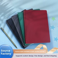 Carnet à spirale Morandi PP à feuilles mobiles avec logo, magnifique nouveau carnet A5 de style professionnel pour étudiants, idéal pour l'export.