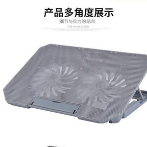 Base Enfriadora para Portátil de 14-15.6 Pulgadas con Doble Ventilador y LED Azul, Soporte Refrigerado por Aire para Computadora Portátil - Product Image 5