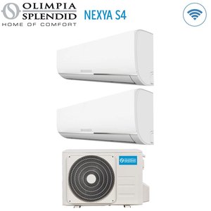 Aire acondicionado Olimpia Splendid Dual Split Inverter NEXYA S4 Serie 9 + 12 con Wi-Fi integrado de 9000 + 12000 de 1/2" - Product Image 5