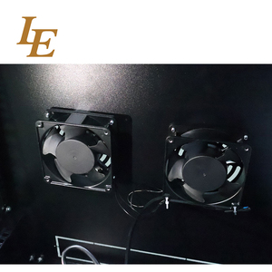 Armoire réseau murale 6RU 9RU de 19 pouces à emballage plat SKD, largeur 600 mm, porte frontale en verre trempé avec bordure perforée - Product Image 6