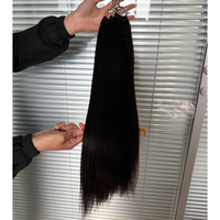 Extensions de tresses au crochet en cheveux humains ondulés, pré-séparées, cheveux Remy sans trame, boucles au crochet, cheveux raides pour tressage