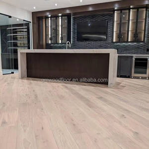 Phổ biến sàn gỗ sửa chữa nhiều lớp UV sơn mài sồi nhiều lớp dài thẳng thiết kế sàn gỗ - Product Image 1