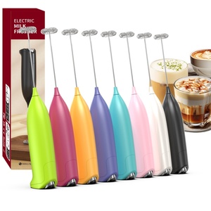 Espumador de Leche Portátil de Plástico a Pilas, Mini Espumador de Matcha, Espumador de Leche Nespresso - Product Image 1