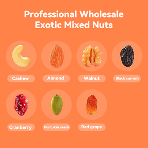 Noix <span class=keywords><strong>Amande</strong></span> Snacks Daily Trail Mixte Fruits Secs Prix de vente international de noix de cajou 200g - Product Image 2