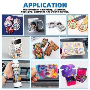 Velocidad rápida 6090 24 pulgadas A1 Acrílico Efectos de lámina dorada Plantillas de bordado Impresión directa Impresora plana <span class=keywords><strong>Uv</strong></span> - Product Image 3