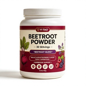Poudre de Betterave 8-en-1 Saveur Framboise OEM/ODM Privé – Mélange Superalimentaire pour l'Énergie Quotidienne et la Nutrition – Poudre de Betterave Non-OGM - Product Image 1
