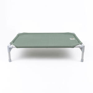 <span class=keywords><strong>Amazon</strong></span> sıcak dayanıklı Textilene Mesh nefes yaz için kaymaz istikrarlı çerçeve ile yükseltilmiş köpek yatağı - Product Image 4