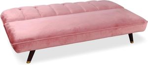 Ensemble de canapé-<span class=keywords><strong>lit</strong></span> pliable en tissu velours de qualité supérieure pour salon avec un confort doux - Product Image 6