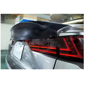 สปอยเลอร์หลังคาร์บอนไฟเบอร์แท้ สำหรับ Lexus IS200t IS250 IS300 ปี 2013-2020 ชุดแต่งรถยนต์ - Product Image 3