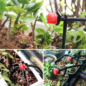 대링피쉬 8홀 조절식 저압 플라스틱 점적 관수 이머터 드리퍼 (온실용) - Product Image 2