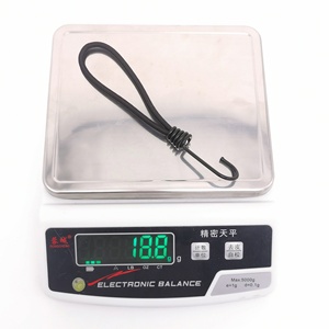 82087 #17cm élastique noir avec crochet pour une fixation sécurisée des bannières <span class=keywords><strong>de</strong></span> filets <span class=keywords><strong>de</strong></span> bâche dans les zones <span class=keywords><strong>de</strong></span> camping et <span class=keywords><strong>de</strong></span> randonnée en plein air - Product Image 6