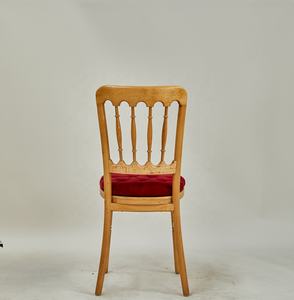 Bois Empilable Mariage Événement Fête <span class=keywords><strong>Location</strong></span> <span class=keywords><strong>Salle</strong></span> À Manger Banquet Napoléon Château Château Chaise - Product Image 2