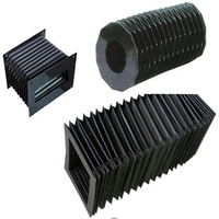 Couvercle de soufflet flexible pour bouclier de protection pour machines-outils CNC