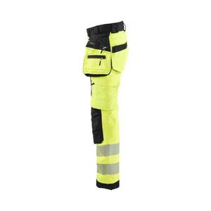 BLAKLADER - 711825133399D21 Pantalón Softshell Hi-Vis Mujer Amarillo/Negro-EAN 7330509877906 ROPA DE TRABAJO DE 2017 - Product Image 4