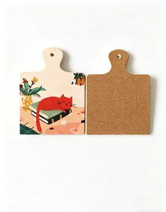 Sous-plat de cuisine en céramique écologique personnalisable en gros avec finition brillante/mate et base en liège pour casseroles chaudes et <span class=keywords><strong>plaques</strong></span> de cuisson - Product Image 6