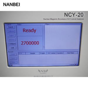 Probador de contenido de aceite con tecnología NMR Analizador de espectrómetro de laboratorio - Product Image 6