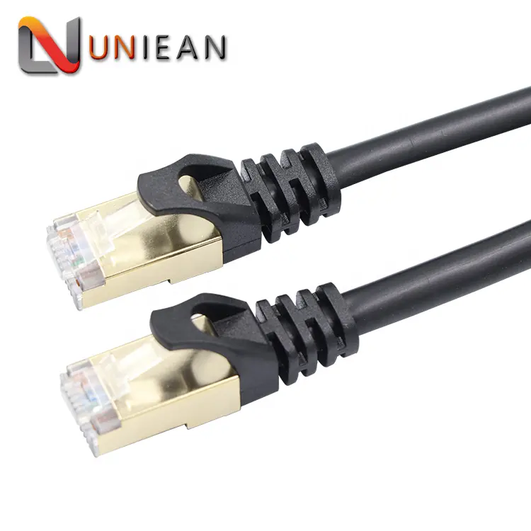 Alta Flexibilidade Fábrica Cat5e Cat6 Cabo Utp Ftp Sftp Rede Cat5 Patch Cord Cabo Ethernet Conector Rj45 Cabo Lan