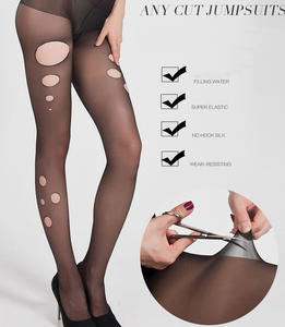 Nouveaux bas collants en nylon nus et noirs incassables pour femmes en nylon 80D - Product Image 3