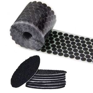Cinta de Velcro Autoadhesiva de Nylon con Diseño de Monedas y Puntos, Velcro Personalizado de Fijación Silenciosa - Product Image 4