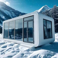 Meilleures ventes : Remorque de bureau mobile, Hôtel capsule préfabriqué, Maison conteneur sur roues, Construction en acier pour Tiny House, Cabine, Pod de bureau
