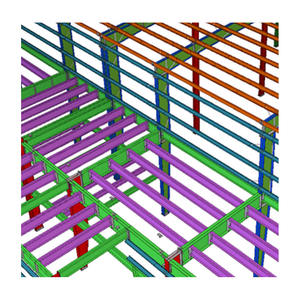 कम लागत किफायती डिजाइन हल्के गेज गैल्वेनाइज्ड स्टील फ्रेम प्रीफैब्रिकेटेड स्टोरेज शेड स्टील संरचना गोदाम मूल्य - Product Image 5