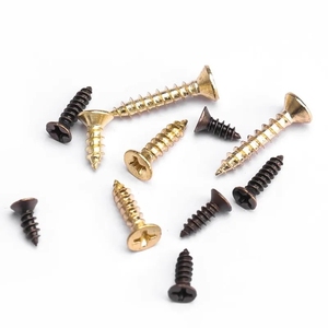 <span class=keywords><strong>Vite</strong></span> per Legno a <span class=keywords><strong>Testa</strong></span> Piatta in Ottone Personalizzata - Componente Hardware per Mobili Smart - Sistema Metrico - Product Image 1