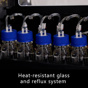 USA thiết kế mới tùy chỉnh màu đỏ 5 phun vòi phun đứng nước hoa Máy bán hàng tự động với 43 inch màn hình cảm ứng SDK chức năng - Product Image 6