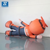 Modèle de personnage de dessin animé gonflable personnalisé, mascotte gonflable géante pour la publicité, les événements, la décoration des centres commerciaux