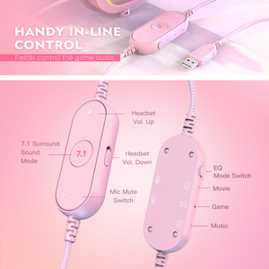 Audífonos <span class=keywords><strong>Fifine</strong></span> H6XP con Cable, 7.1 Canales, Supraaurales y Circumaurales, Dinámicos, USB, RGB, para Juegos - Product Image 6