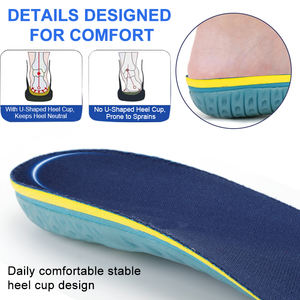 Plantillas Deportivas Personalizadas S-<span class=keywords><strong>King</strong></span>, Plantillas Ortopédicas <span class=keywords><strong>de</strong></span> Alta Elasticidad con Soporte <span class=keywords><strong>de</strong></span> Arco y Absorción <span class=keywords><strong>de</strong></span> Impactos para Pies Planos - Product Image 3