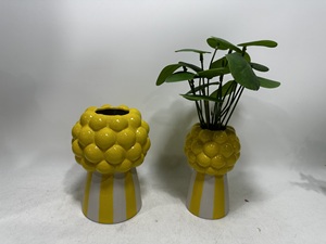 Florero de cerámica moderno elegante para decoración de boda al por mayor, soporte para decoración del hogar, florero de flores <span class=keywords><strong>artificiales</strong></span> - Product Image 6