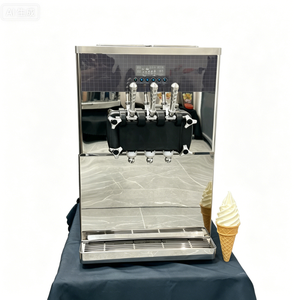 Machine à glace molle commerciale 3 saveurs avec système de refroidissement haute efficacité - Product Image 2