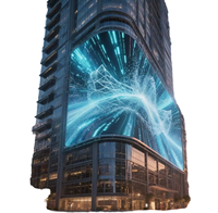 Écran LED extérieur couleur P5 8K HDR10+ résistant aux intempéries pour centre commercial, panneau d'affichage de rue IP65, panneaux publicitaires LED