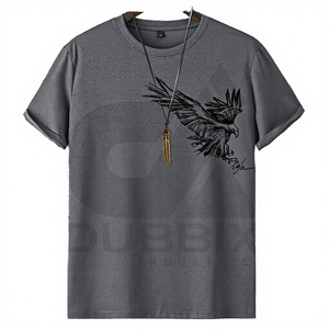 Men's Casual Printed <b>T</b>-<b>shirt</b> with Customizable 100% Cotton Design Eco-Friendly & Quick Dry <b>Ringer</b> <b>T</b>-<b>Shirt</b> - Product Image 3