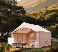 Tente de camping gonflable commerciale pour le glamping, les complexes hôteliers, les hôtels en plein air, les éco-lodges, usage professionnel, solution d'hôtellerie extérieure