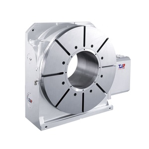 Table d'indexation de haute précision série TJR HR pour fraiseuse CNC, puissante table rotative hydraulique 4e axe 255 mm - Product Image 6