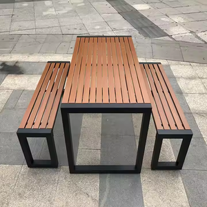 Modern Design Aluminum Frame Cafe Dining Set <b>Foldable</b> <b>Garden</b> Patio Furniture With Waterproof Armrest Chair and Outdoor <b>Table</b> HY- - Product Image 3
