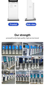 OEM самообслуживание, терминал для продажи билетов без присмотра, 21,5, 27-дюймовая 32-дюймовая станция для продажи билетов на такси, считыватель штрих-кодов в помещении - Product Image 4