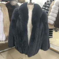 Manteau en fourrure de renard pour femmes, manteau d'hiver chaud, vente en gros de manteaux en fourrure véritable, manteaux en fourrure véritable épais pour femmes