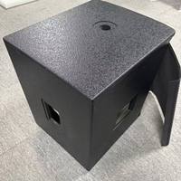 Caisson de basses passif OEM KP6015S vide de 15 pouces, en MDF brillant, pour intérieur/extérieur, avec étiquettes et accessoires de montage inclus