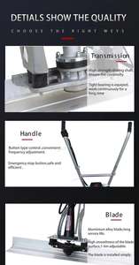 Küçük el beton titreşimli cetvel 1-6 metre benzinli beton titreşimli şap fiyat - Product Image 3