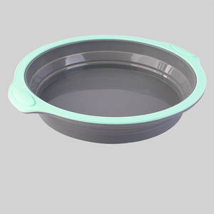 Moule à gâteau pliant en silicone Plateau de cuisson domestique Moule à pain Moule à beignet Facile à enlever Outils de cuisson de style nordique - Product Image 4