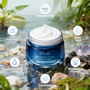 Crème éclaircissante permanente SYLAX Whitening <span class=keywords><strong>Plus</strong></span>+ - Soin éclaircissant de luxe, formule éclaircissante avancée, résultats durables - Product Image 2