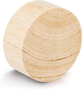 12 Pack Handmade Wood Tea Light Candle <strong>Holders</strong> Rustic Wooden Pillar <strong>Tealight</strong> Candlestick Vintage Decorative Votive Easter - Product Image 3