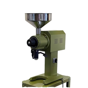Machine à moudre le café semi-automatique industrielle à meules plates en métal de 98 mm, 30 kg/h, 1000 W, 220 V/110 V, avec contrôle de dosage - Product Image 1