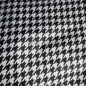 Tela Jacquard de Tafetán de Poliéster Impermeable y Resistente al Fuego con Rejilla para Impermeables, Sombrillas y Lonas, Antidesgarro, Negra y Blanca en Stock - Product Image 4