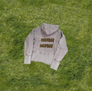 Vente en gros 220GSM Pas cher Unisexe Surdimensionné Solide Hiver À Capuche 100% Coton Personnalisé Sérigraphié Propre Logo Blanc Hoodies Hommes - Product Image 3