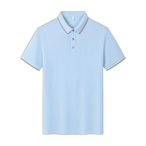 Polo Shirt Short Sleeve Solid Color Polyester Unisex Daily Wear Workwear - Product Image 4
